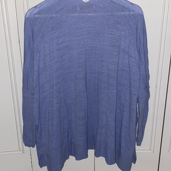 Blue open cardigan - Picture 4 of 5